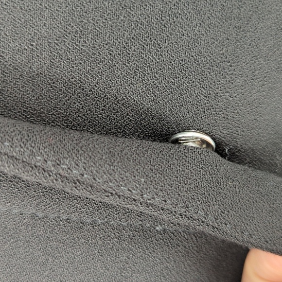 Zara Boxy Jacket Black XS mod retro Business casual classic preppy office fall - Picture 8 of 8